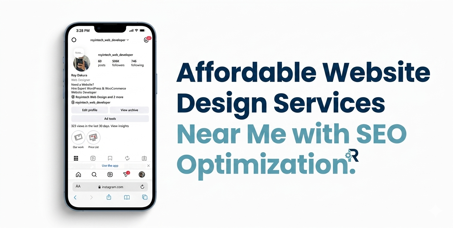 Affordable Website Design Services Near Me with SEO Optimization