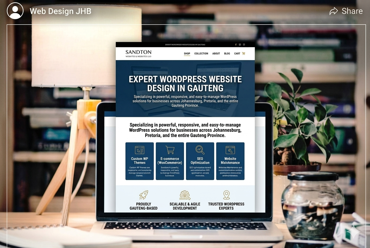 WordPress Website Design Gauteng