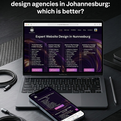 Website design packages offered by South African agencies